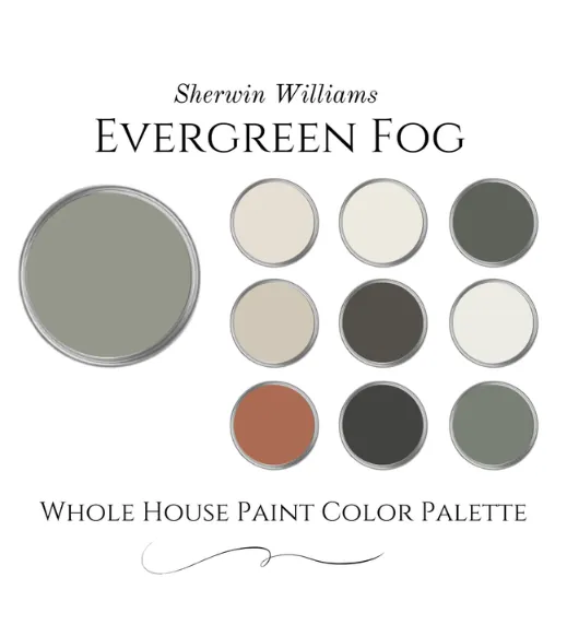 Sherwin Williams Evergreen Fog